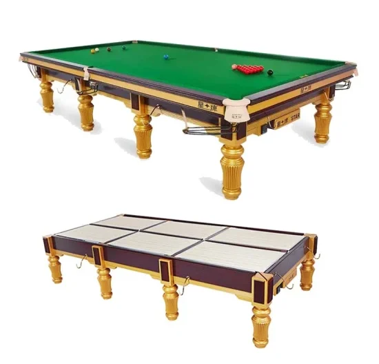 standard solid gold full size star snooker table 12ft 550x528 standard solid gold full size star snooker table 12ft 550x528